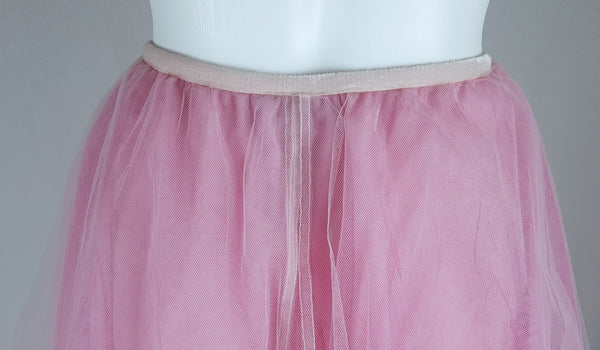 Vintage 90's | Ralph Lauren Pink Tulle Skirt