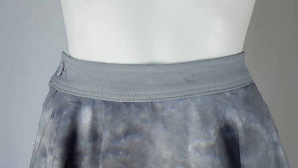 BG Design Canada Moon Print Circle Skirt