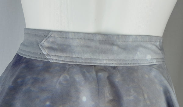 BG Design Canada Moon Print Circle Skirt