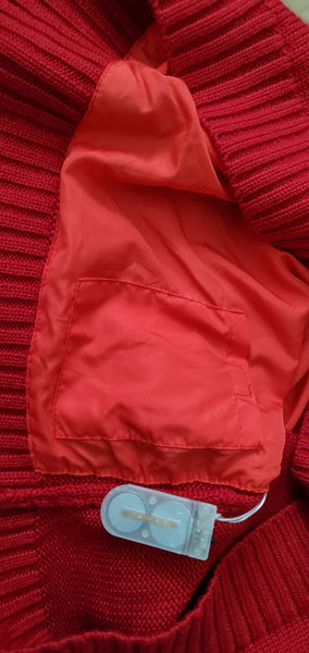 Modern 'A Christmas Story' Leg Lamp Light Up LED Red Sweater Dress