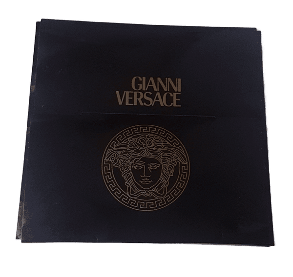 Vintage 90's | Authentic Versace | 100% Silk Pastel Pink & Aqua Floral Morif Scarf