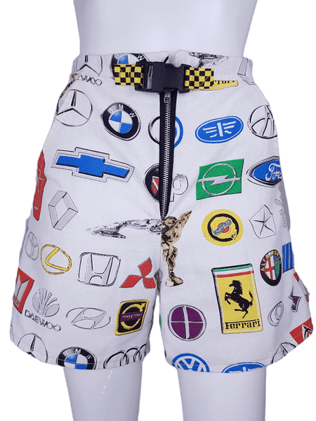 Profanity by LillzKillz Gearhead Motor Logo Shorts