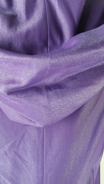 Vintage 1970's | Nu Mode Hooded Purple Jumpsuit