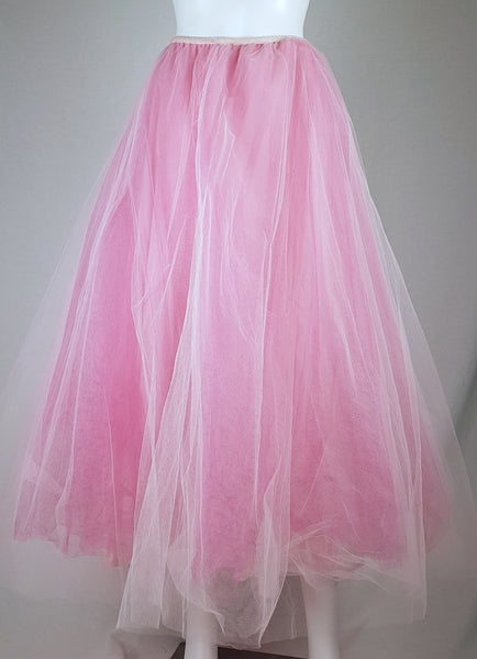 Vintage 90's | Ralph Lauren Pink Tulle Skirt