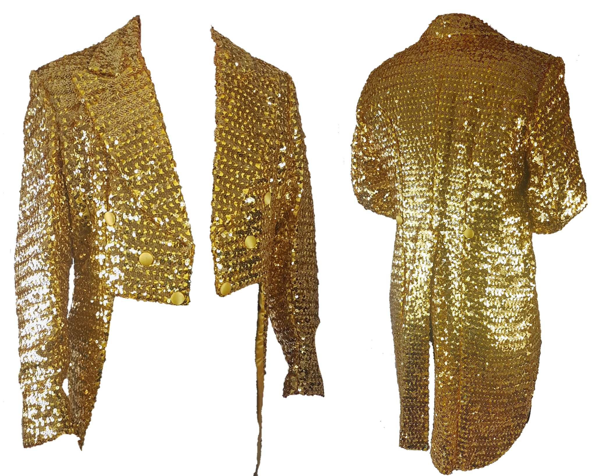 Gold Sequin Blazer: Men's Christmas Outfits | Tipsy Elves