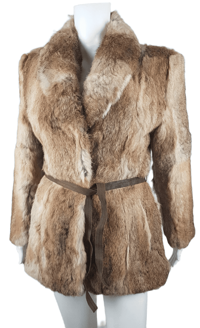 ジャケット・アウター 193 Igusa Rabbit faux fur jacket (brown) 193 Igusa Rabbit faux fur jacket (brown)